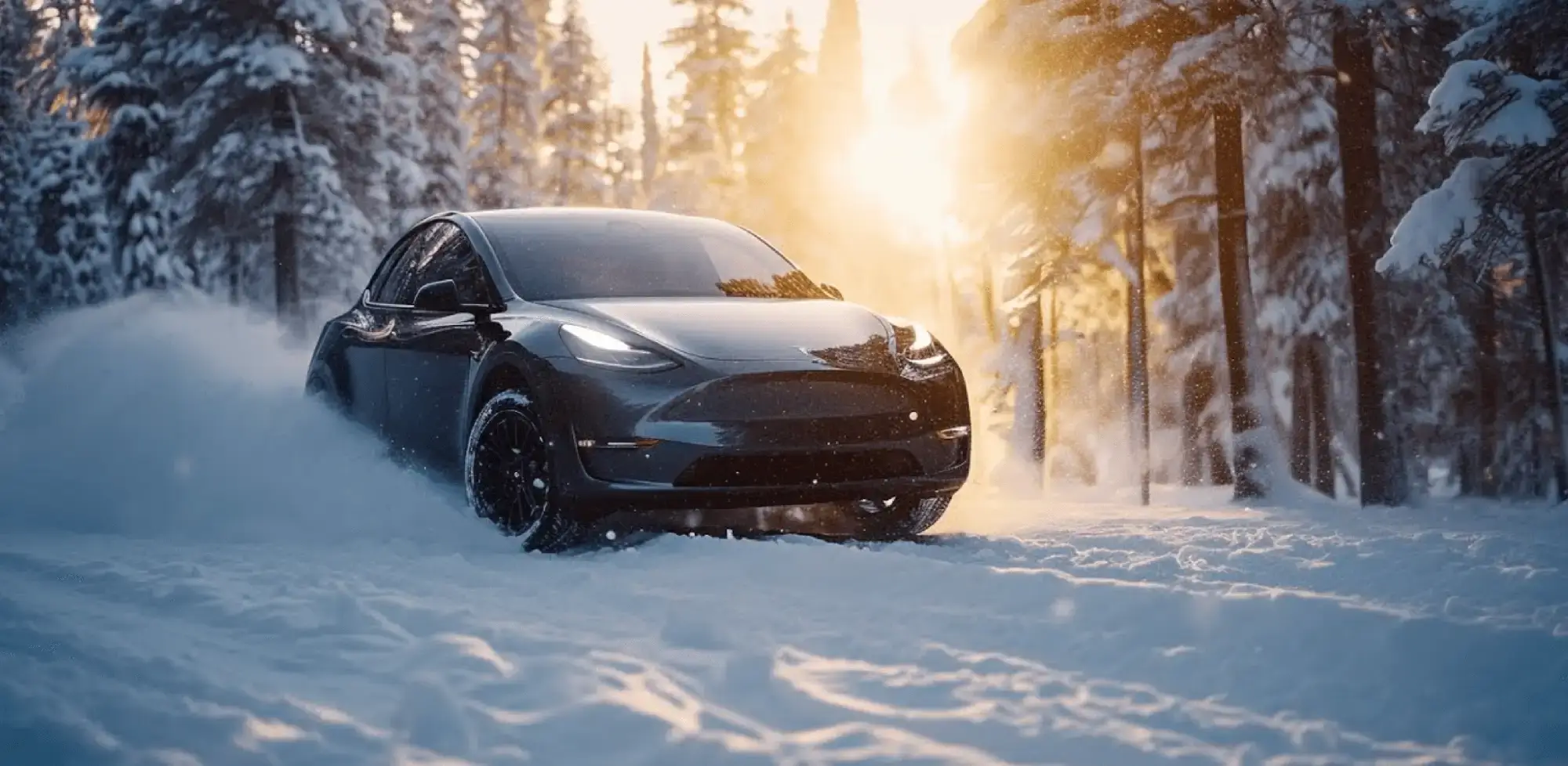 Tesla Model Y chauffeur privé Courchevel - Transfert aéroport électrique premium
